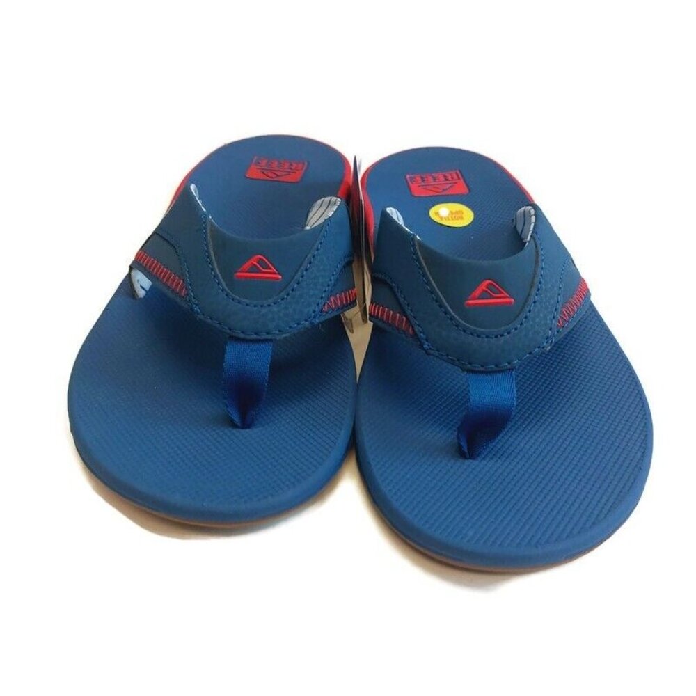 REEF Fanning X MLB Chicago Cubs Bottle Opener Sandals Mens Size 11 Womens 13 - Picture 6 of 12
